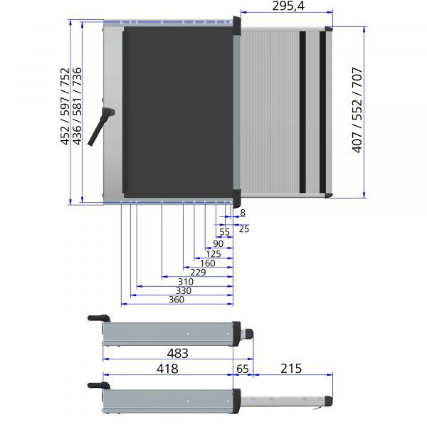 Thule Trittstufe G V Slide Out Step