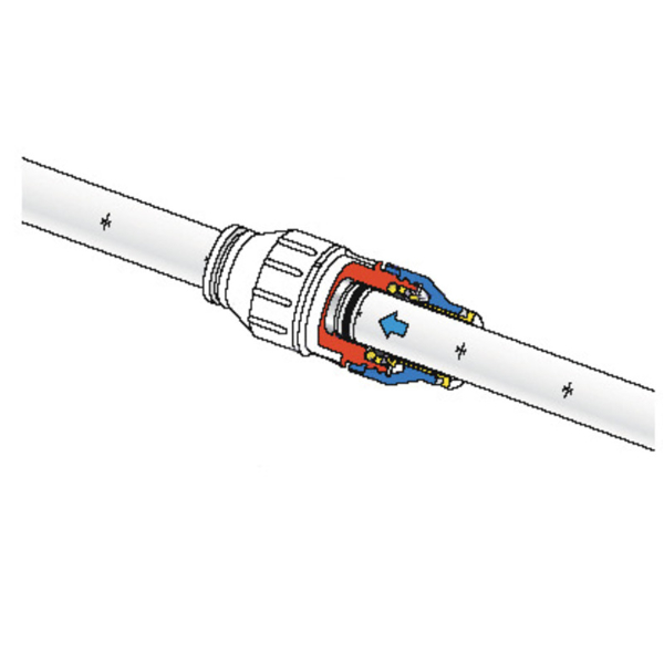 Speedfit Stützhülse Superseal 12mm für Trinkwasserrohr