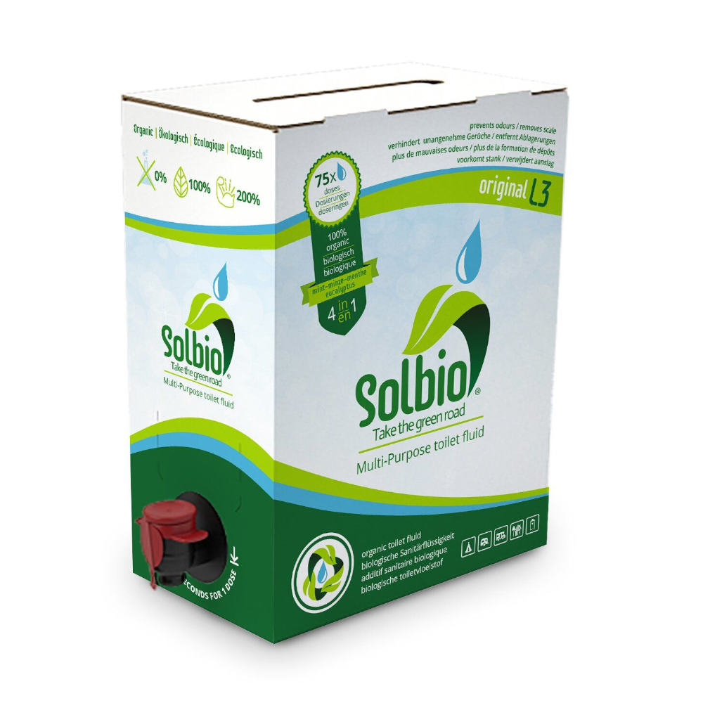 Solbio Sanitärzusatz Solbio 3-Liter-Sparpack