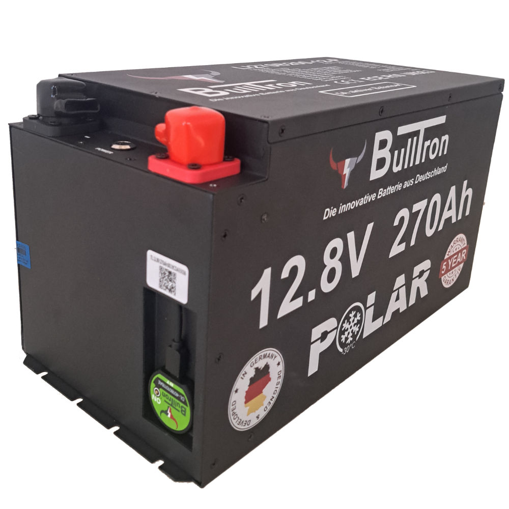 BullTron LiFePO4 Batterie Polar 270 Ah - Made in Germany