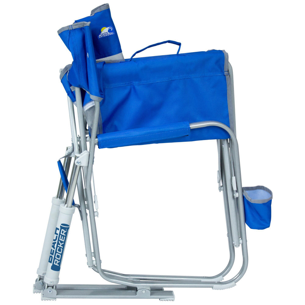 GCI Outdoor Schaukelstuhl Beach Rocker blau