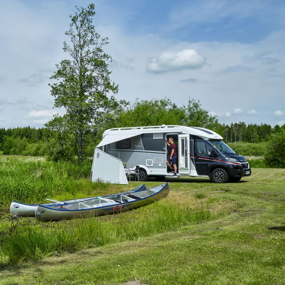 Wind- und Sichtschutz für Camping